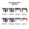 103033 - Juego de 6 brocas y cinceles SDS plus en estuche, Truper