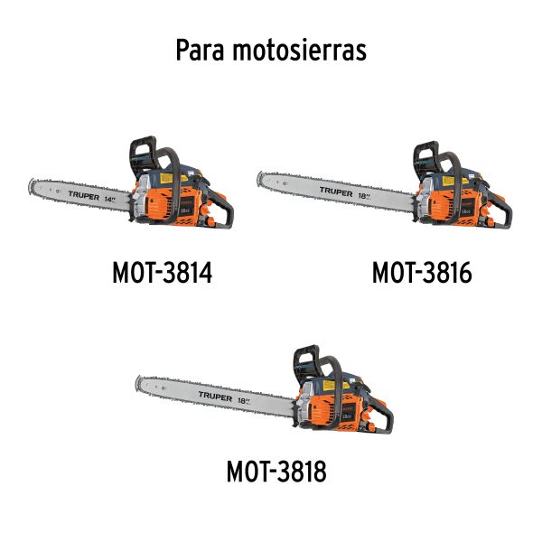 103391 - Kit de mantenimiento p/carburador MOT-3814/3816/3818, TRUPER