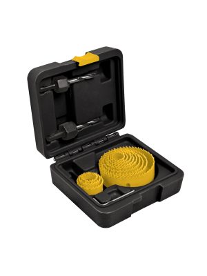 26037 - Juego de 12 brocasierras, 2 mandriles y llave allen, Pretul