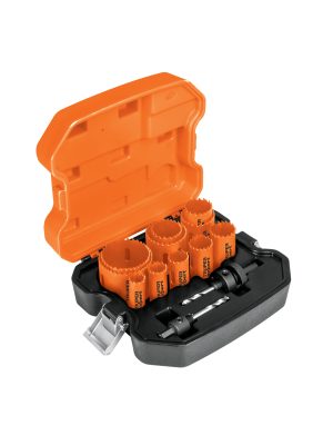 15411 - Juego de 11 brocasierras bimetálicas y 2 mandriles, Expert