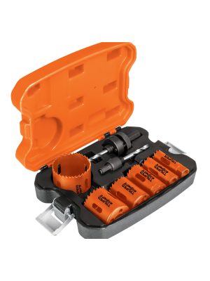 15405 - Juego de 6 brocasierras bimetálicas y 2 mandriles, Expert