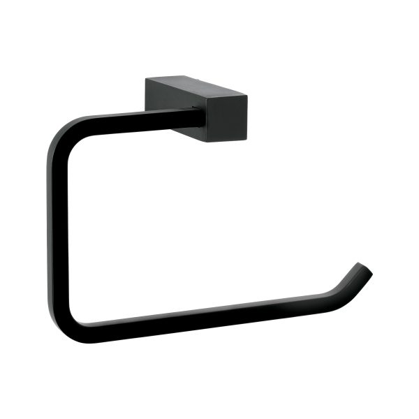 44392 - Portarrollo sin cubierta, negro, FOSET KUBO