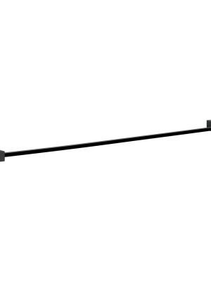 KUA-76M.jpg 44366 - Toallero de barra largo, negro, FOSET KUBO