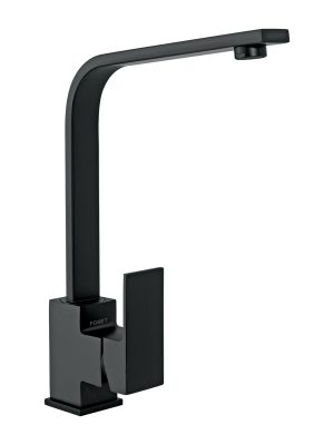 KUF-83M.jpg 44216 - Monomando cuello alto para fregadero, negro, FOSET KUBO