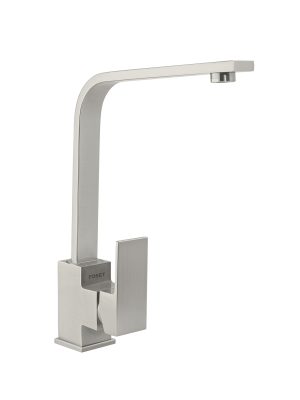 KUF-83N.jpg 44215 - Monomando cuello alto para fregadero, satín, FOSET KUBO