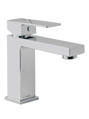 44066 - Monomando corto para lavabo, cromo, FOSET KUBO