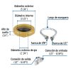 45475 - Kit de instalación para WC, FOSET
