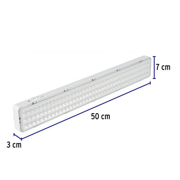 43010 - Lámpara de emergencia de 120 Leds 1000 lm recargable Volteck