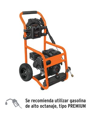 12908 - Hidrolavadora con motor a gasolina, 2,800 PSI, Truper