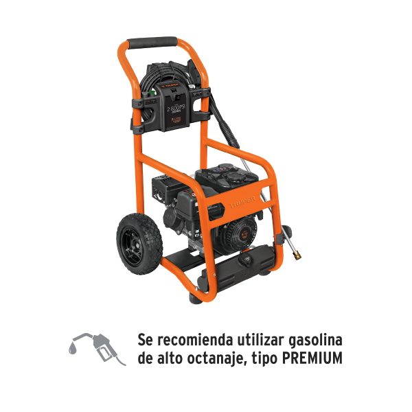 12908 - Hidrolavadora con motor a gasolina, 2,800 PSI, Truper