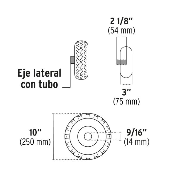 12908 - Hidrolavadora con motor a gasolina, 2,800 PSI, Truper