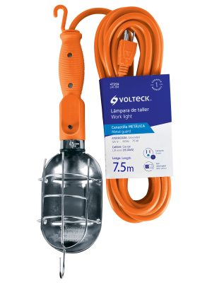 LAT-8ME1.jpg 47259 - Lámpara de taller con canastilla metálica 7.5 m, Volteck