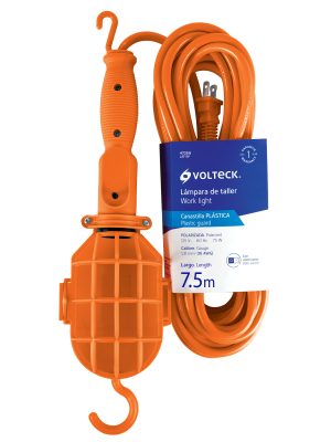 LAT-8PE1.jpg 47258 - Lámpara de taller con canastilla plástica, 7.5 m, Volteck