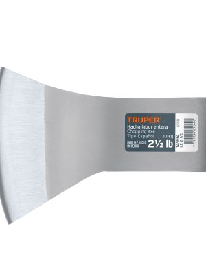 14994 - Hacha labor entera 2-1/2 lb, sin mango, TRUPER