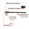 14976 - Hacha labor entera 2-1/2 lb, mango de fibra de vidrio 36'