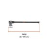 14980 - Hacha labor entera 3-1/2 lb, mango de fibra de vidrio 36'