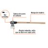 102969 - Hacha labor entera 3 lb, mango de madera 36', TRUPER