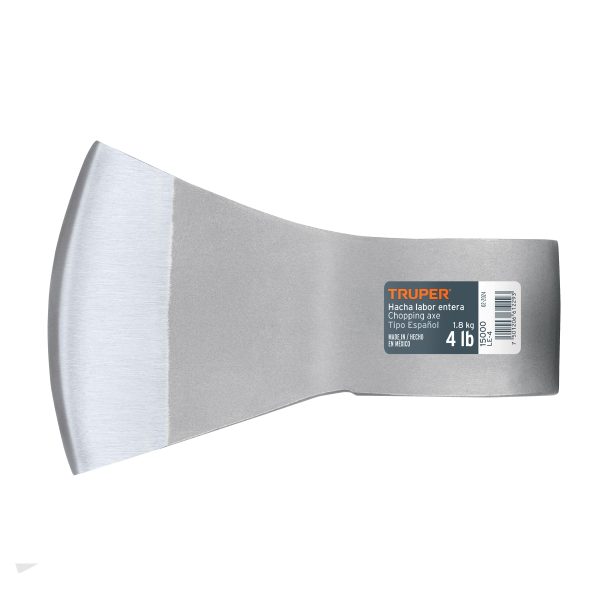 15000 - Hacha labor entera 4 lb, sin mango, TRUPER