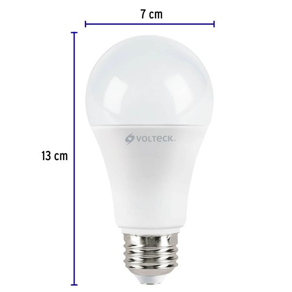 48128 - Pack de 4 lámparas LED A19 14 W (equiv. 100 W), luz de día