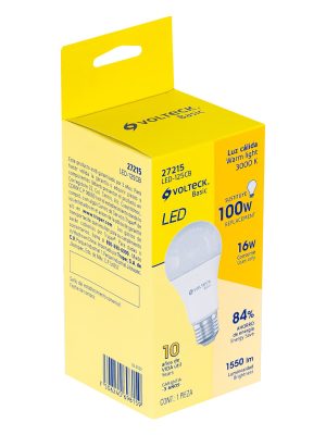 27215 - Lámpara LED A22 16 W (equiv. 100 W), luz cálida, caja, Basic