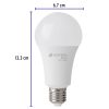 28008 - Pack de 4 lámparas LED A19 16 W (equiv. 100 W), luz de día