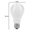 48129 - Pack de 4 lámparas LED A19 18 W (equiv. 125 W), luz de día