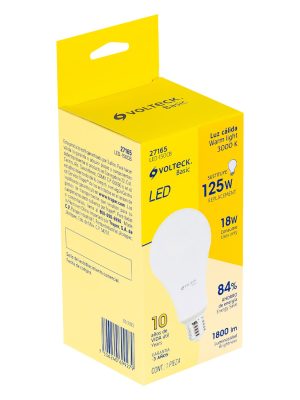 27165 - Lámpara LED A25 18 W (equiv. 125 W), luz cálida, caja, Basic