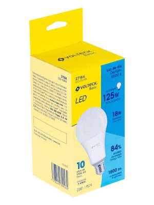 27164 - Lámpara LED A25 18 W (equiv. 125 W), luz de día, caja, Basic