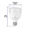 28206 - Lámpara LED alta potencia 20W (equiv. 170W) luz de día Basic