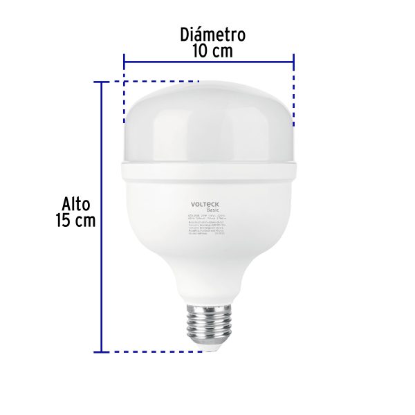 28207 - Lámpara LED alta potencia 25W (equiv. 250W) luz de día Basic