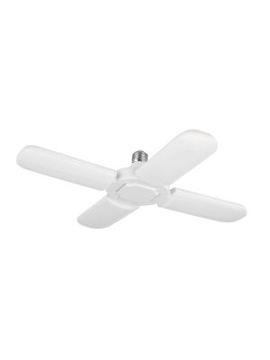 26124 - Lámpara LED 32W tipo ventilador, 4 aspas ajustables, VOLTECK