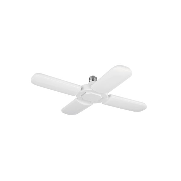 26124 - Lámpara LED 32W tipo ventilador, 4 aspas ajustables, VOLTECK