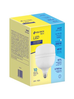 28209 - Lámpara LED alta potencia 40W (equiv. 400W) luz de día Basic