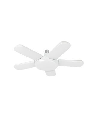 29006 - Lámpara LED 50W tipo ventilador, 5 aspas ajustables, VOLTECK