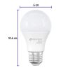 28062 - Lámpara LED A19 8 W (equiv. 60 W), luz cálida, caja, Basic