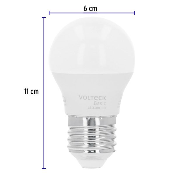 27210 - Pack de 4 lámparas LED A19 8 W (equiv. 60 W), luz cálida