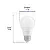 28061 - Lámpara LED A19 8 W (equiv. 60 W), luz de día, caja, Basic