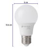 28005 - Pack de 4 lámparas LED A19 8 W (equiv. 60 W), luz de día
