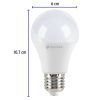 46864 - Pack de 4 lámparas LED A19 9 W (equiv. 60 W), luz de día