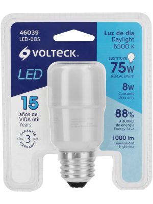 46039 - Lámpara de LED tipo barra 8 W luz de día, blíster, Volteck