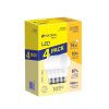 27211 - Pack de 4 lámparas LED A19 10 W (equiv. 75 W), luz cálida