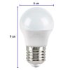 27211 - Pack de 4 lámparas LED A19 10 W (equiv. 75 W), luz cálida