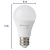 28006 - Pack de 4 lámparas LED A19 10 W (equiv. 75 W), luz de día