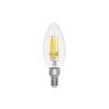48253 - Lámpara LED tipo vela 4 W con filamento base E12 luz cálida