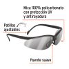10825 - Lentes de seguridad espejo plata, Truper Vision