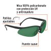 14305 - Lentes de seguridad verdes, Truper Vision