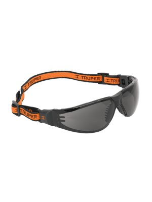 100293 - Lentes de seguridad, gris con banda elástica, Active, Truper