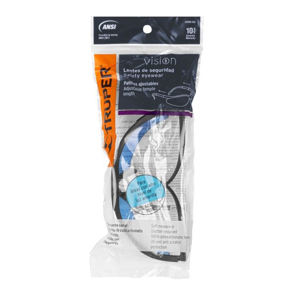 14303 - Lentes de seguridad azules, Truper Vision