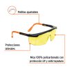 15137 - Lentes de seguridad ajustables ambar, Truper Classic
