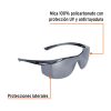 10822 - Lentes de seguridad espejo plata, Truper Ultralite